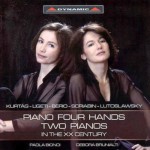 Piano Four Hands – Two Pianos In The XX Century, Kurtág – Ligeti – Berio – Scriabin – Lutoslawsky