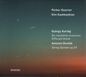 Gyögy Kurtág: Six moments musicaux, Officium breve – Antonín Dvořák: String Quintet op. 97