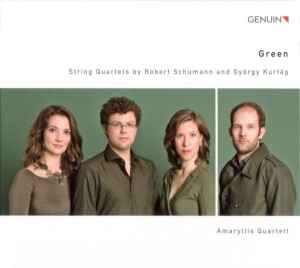 Green – String Quartets by Robert Schumann and György Kurtág